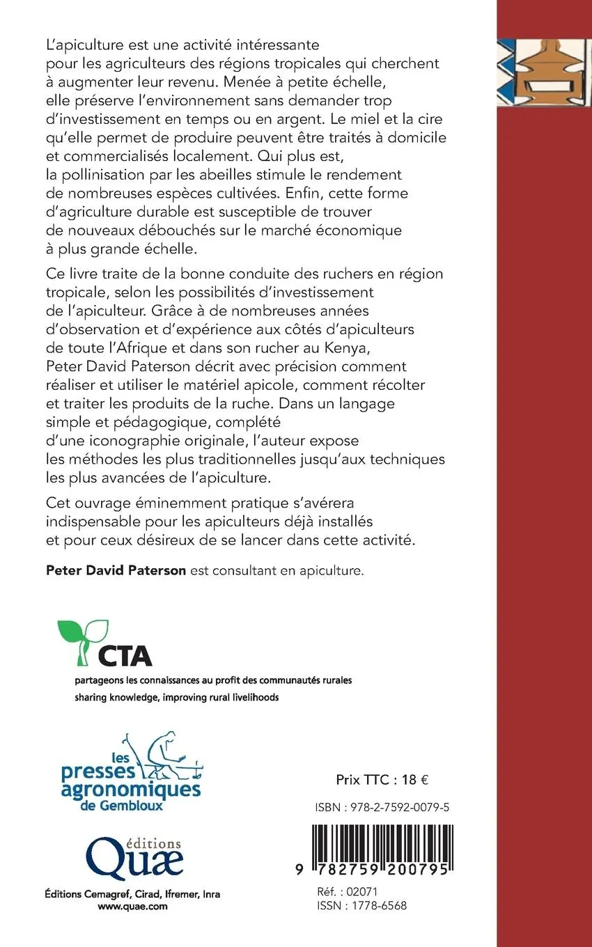 Rückseite: 9782759200795 | L'apiculture | Peter D Paterson | Taschenbuch | Französisch | 2008
