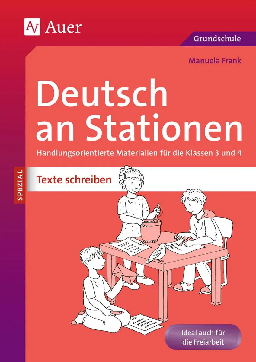 Cover: 9783403070795 | Deutsch an Stationen SPEZIAL Texte schreiben 3-4 | Manuela Frank