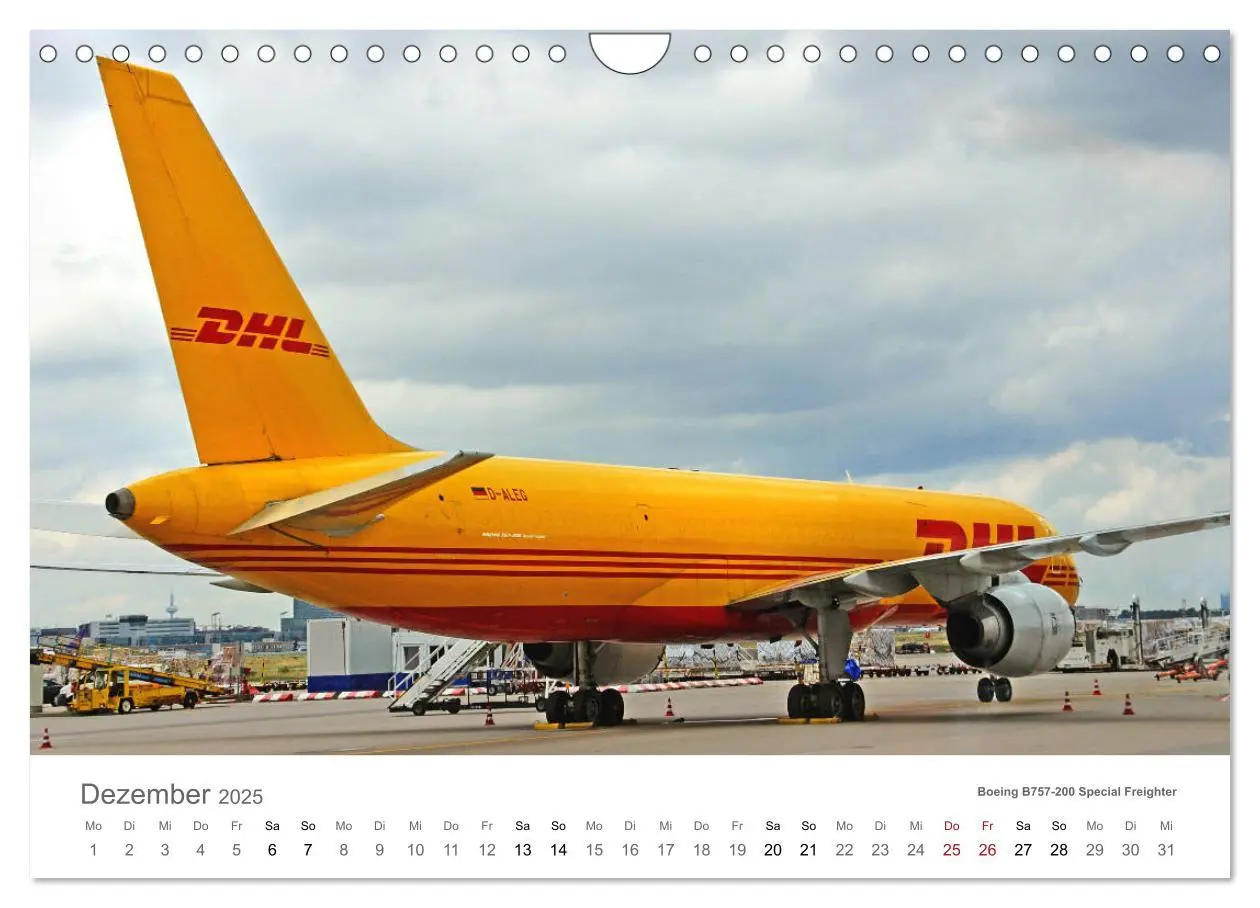 Bild: 9783435130795 | Große und kleine Flieger am Flughafen (Wandkalender 2025 DIN A4...