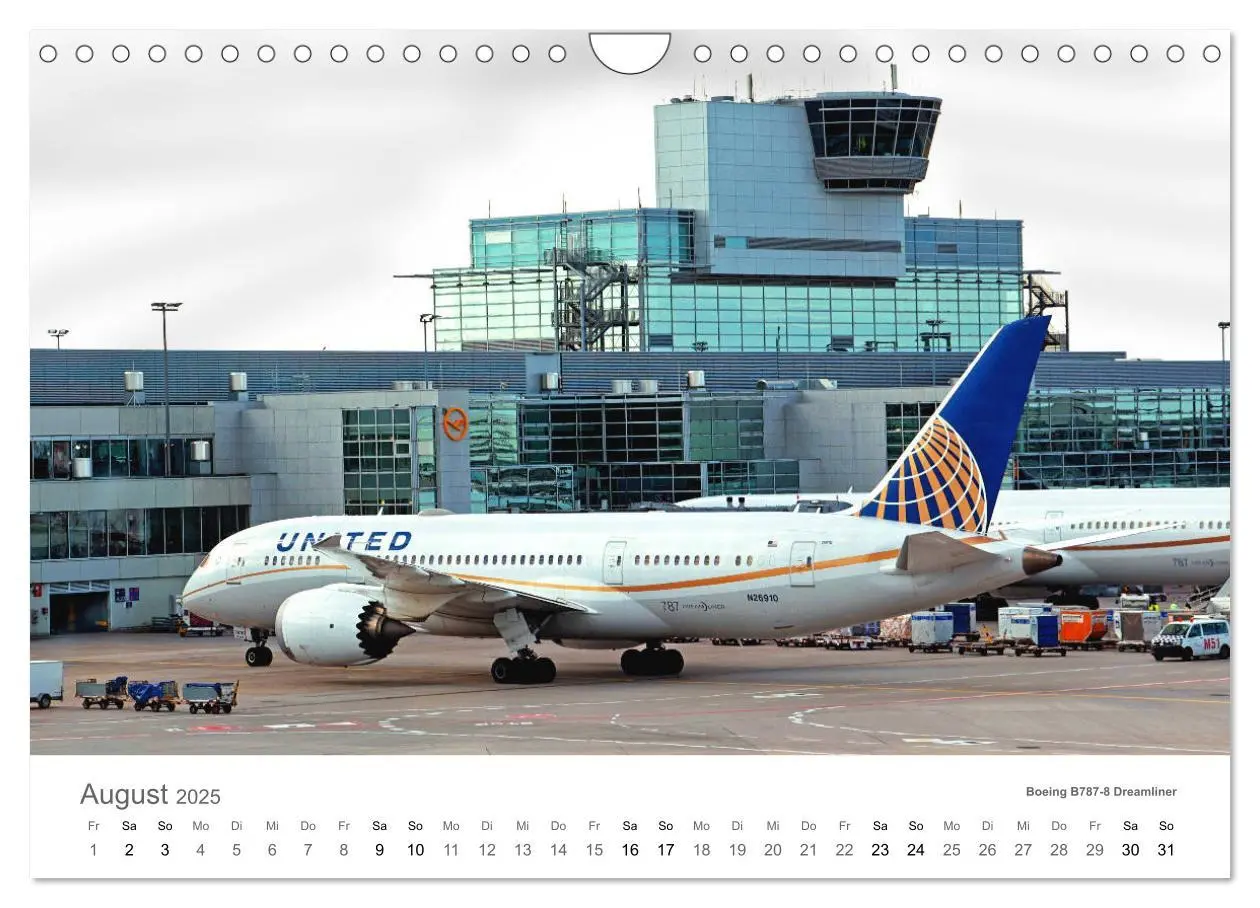 Bild: 9783435130795 | Große und kleine Flieger am Flughafen (Wandkalender 2025 DIN A4...