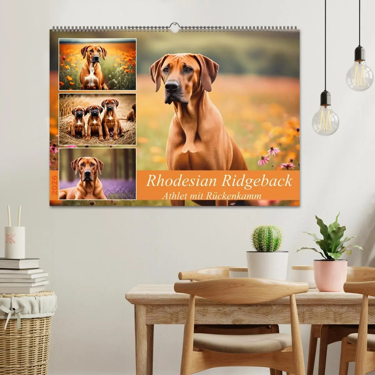Bild: 9783457390795 | Rhodesian Ridgeback - Athlet mit Rückenkamm (Wandkalender 2026 DIN...