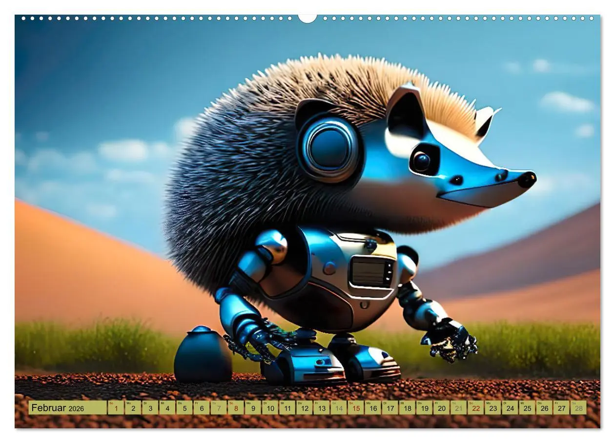 Bild: 9783457530795 | Igel-Abenteuer (hochwertiger Premium Wandkalender 2026 DIN A2...