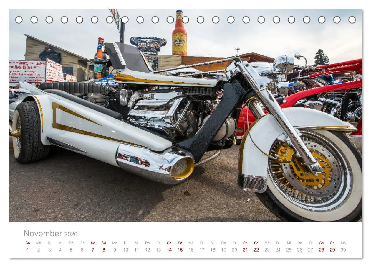 Bild: 9783457910795 | Sturgis - Die berühmteste Motorrad-Rallye der Welt (Tischkalender...