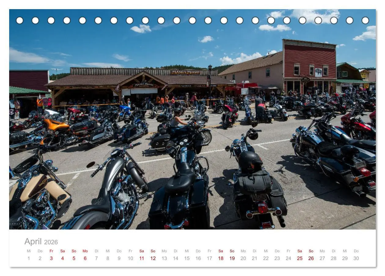 Bild: 9783457910795 | Sturgis - Die berühmteste Motorrad-Rallye der Welt (Tischkalender...