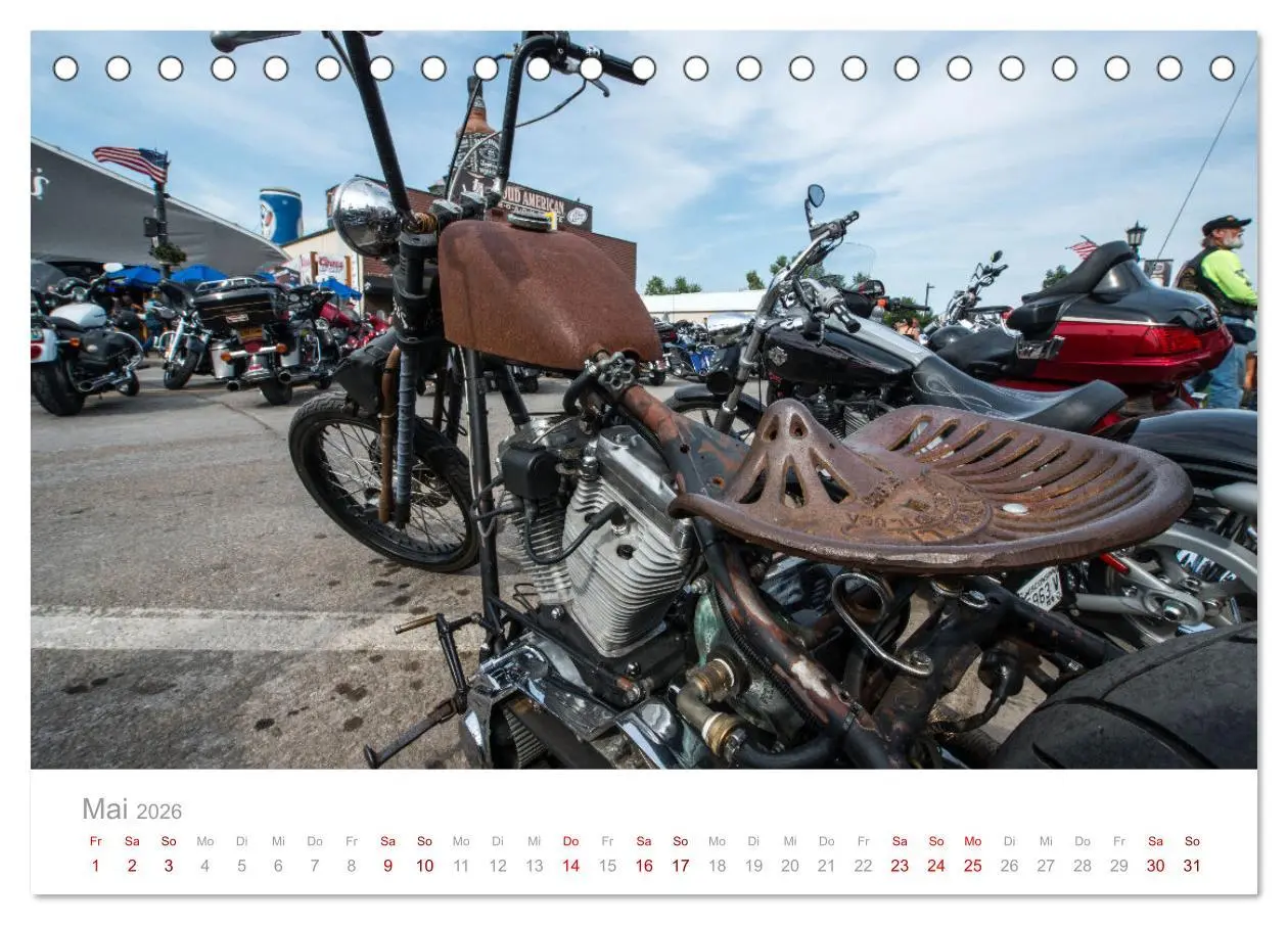 Bild: 9783457910795 | Sturgis - Die berühmteste Motorrad-Rallye der Welt (Tischkalender...