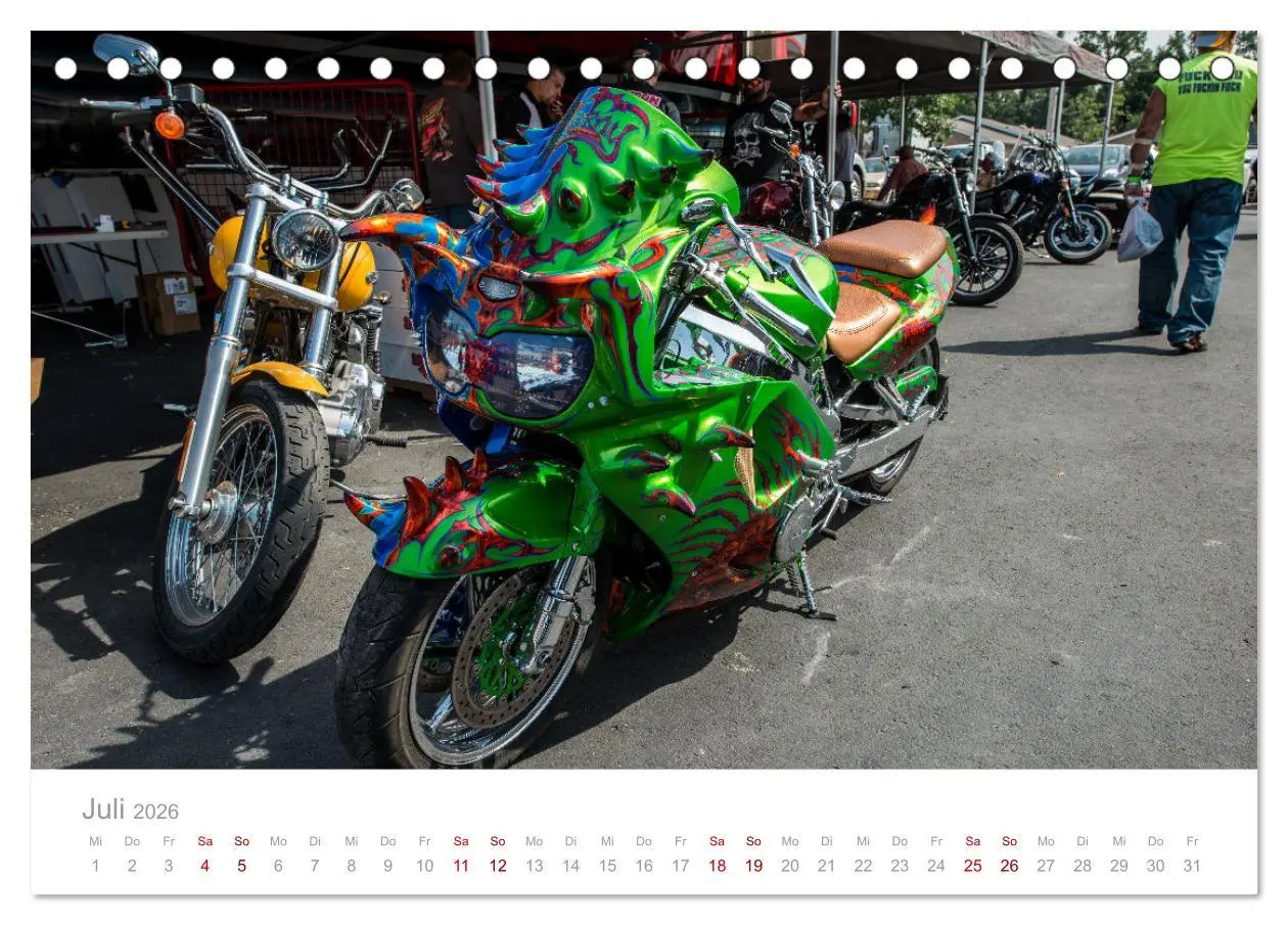 Bild: 9783457910795 | Sturgis - Die berühmteste Motorrad-Rallye der Welt (Tischkalender...