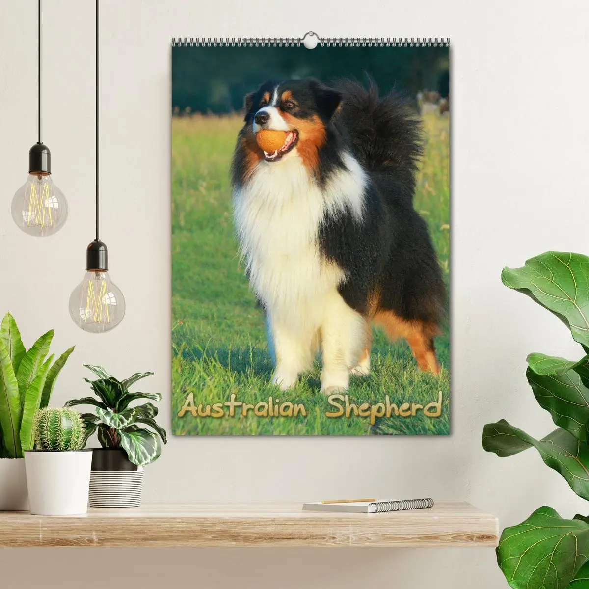 Bild: 9783516480795 | Australian Shepherd (Wandkalender 2026 DIN A2 hoch), CALVENDO...