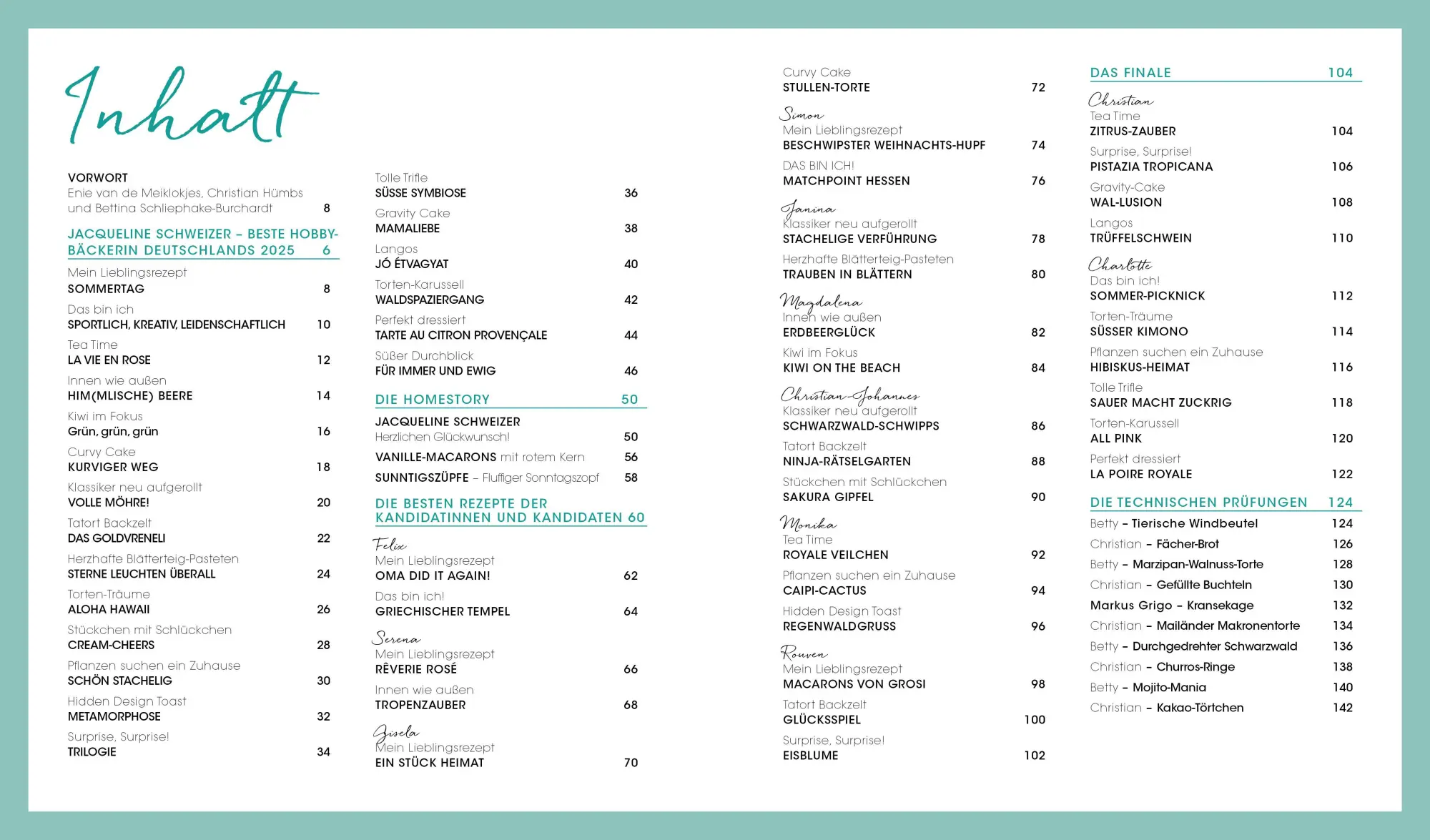 Bild: 9783745930795 | Das große Backen - Das Siegerbuch 2025/2026 | Buch | 144 S. | Deutsch