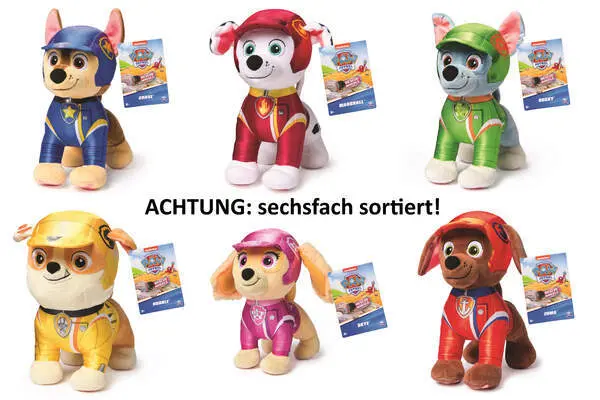 Cover: 681147010895 | PAW Rescue Wheels Theme Bas. Plush | In Karton | 70108 | 2024