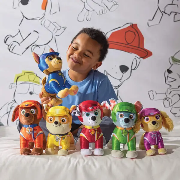 Bild: 681147010895 | PAW Rescue Wheels Theme Bas. Plush | In Karton | 70108 | 2024