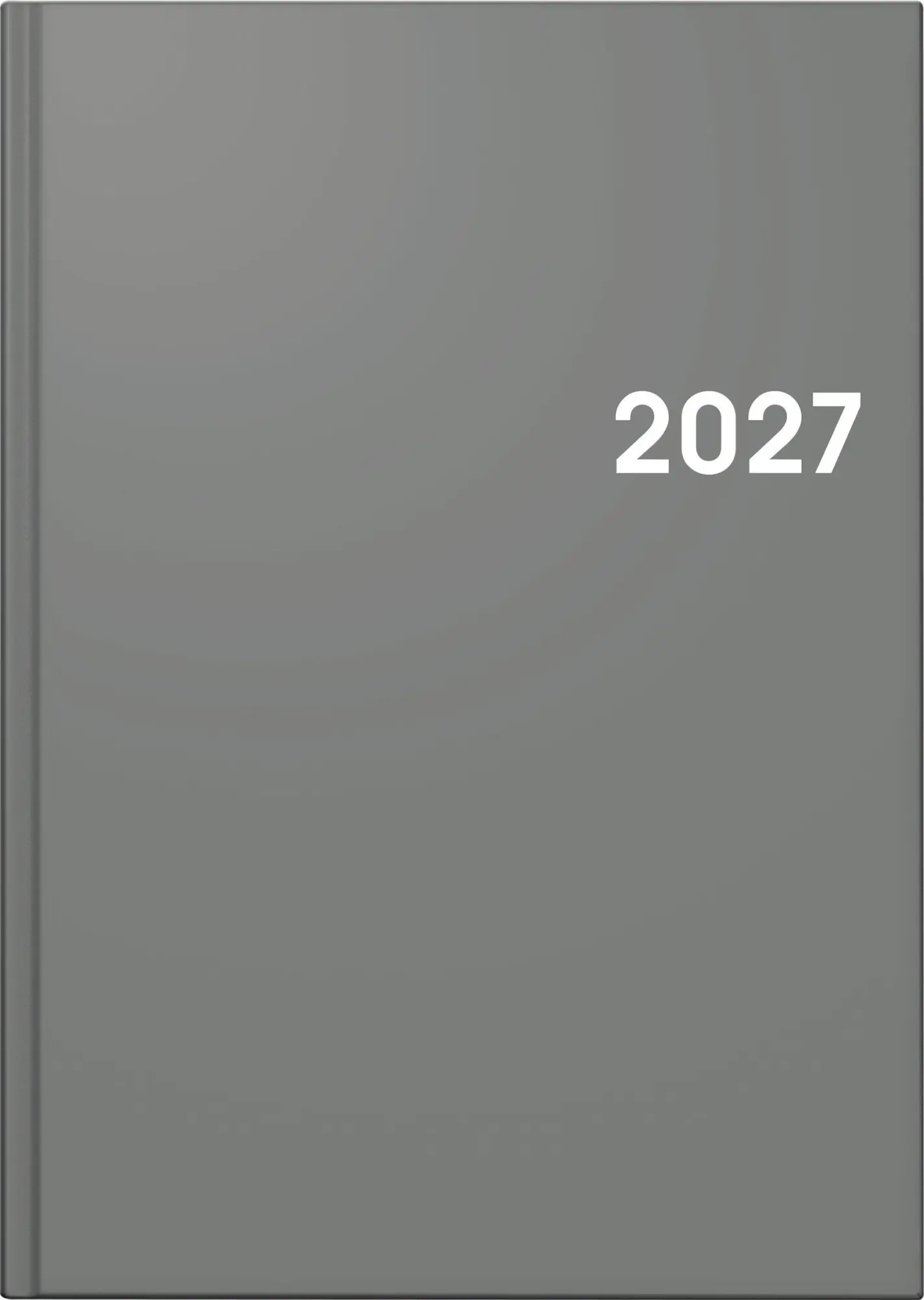 Cover: 4061947160895 | BRUNNEN 1079561637 Buchkalender Mod. 795 2027 A5, Kunststoff, grau