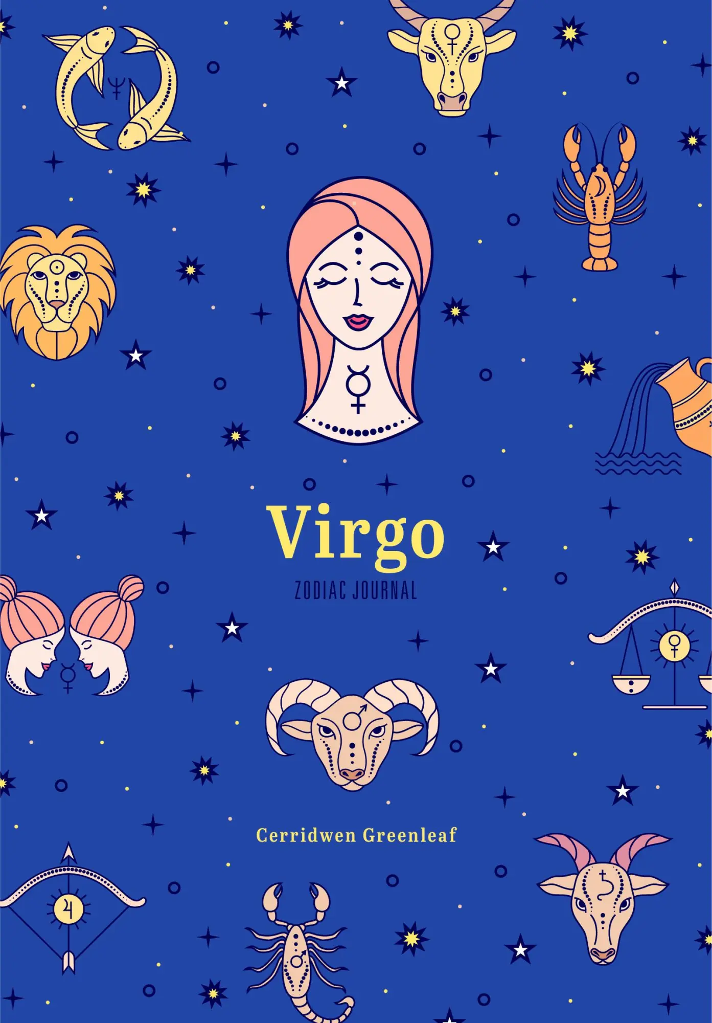 Bild: 9781684810895 | Virgo Zodiac Journal | (Astrology Blank Journal, Gift for Women)