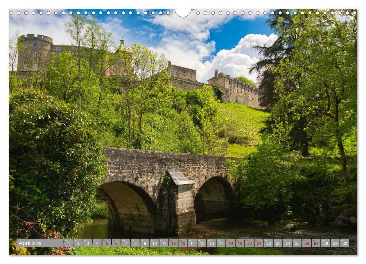Bild: 9783435050895 | Zauberhaftes Burgund (Wandkalender 2025 DIN A3 quer), CALVENDO...
