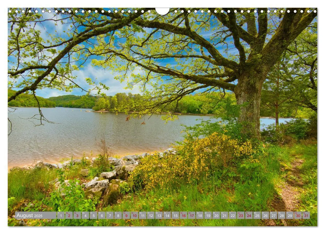 Bild: 9783435050895 | Zauberhaftes Burgund (Wandkalender 2025 DIN A3 quer), CALVENDO...