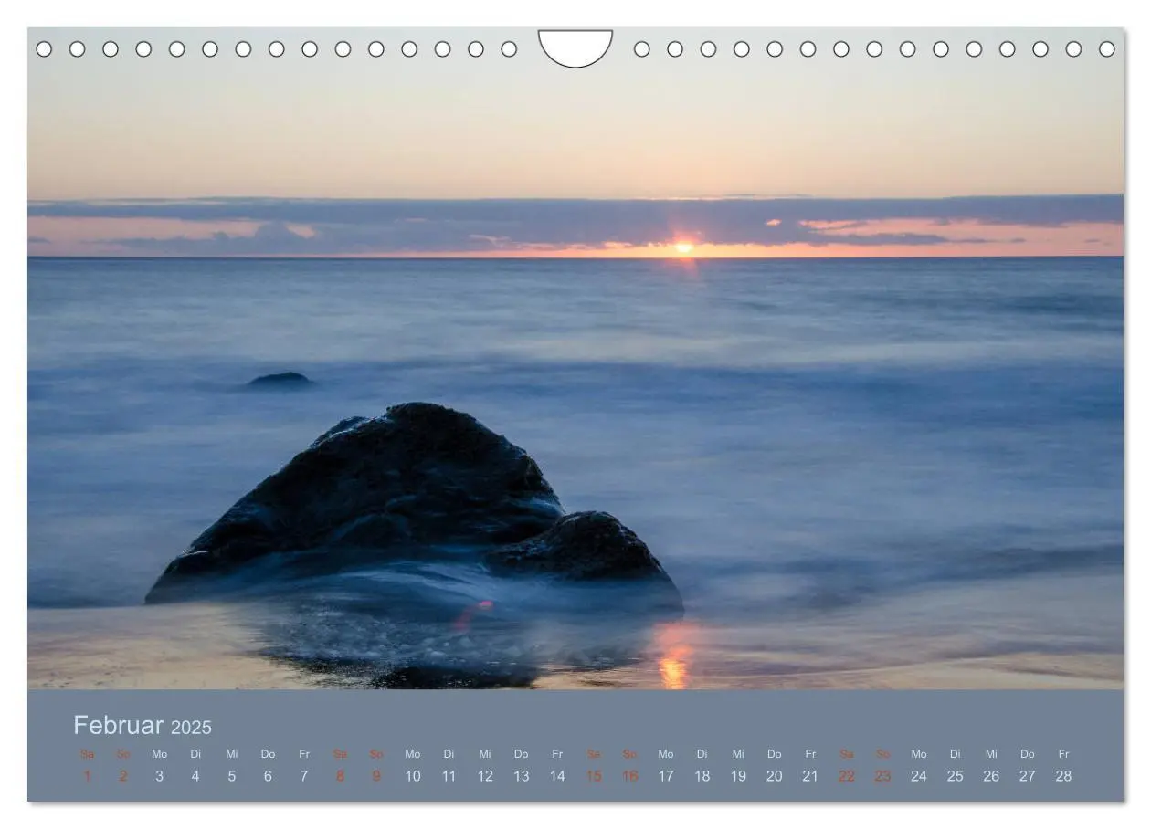 Bild: 9783435430895 | Tag am Meer (Wandkalender 2025 DIN A4 quer), CALVENDO Monatskalender