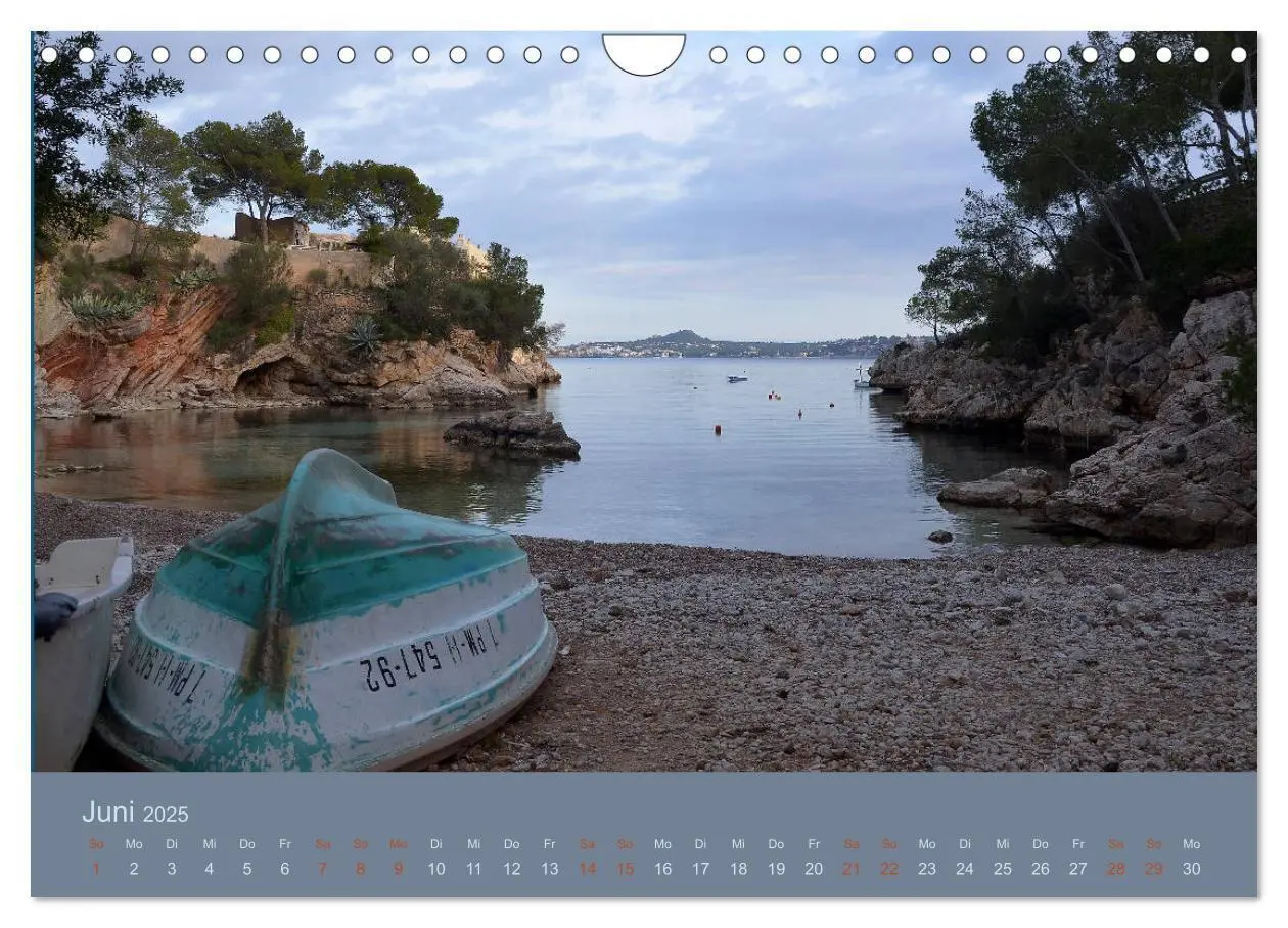 Bild: 9783435430895 | Tag am Meer (Wandkalender 2025 DIN A4 quer), CALVENDO Monatskalender