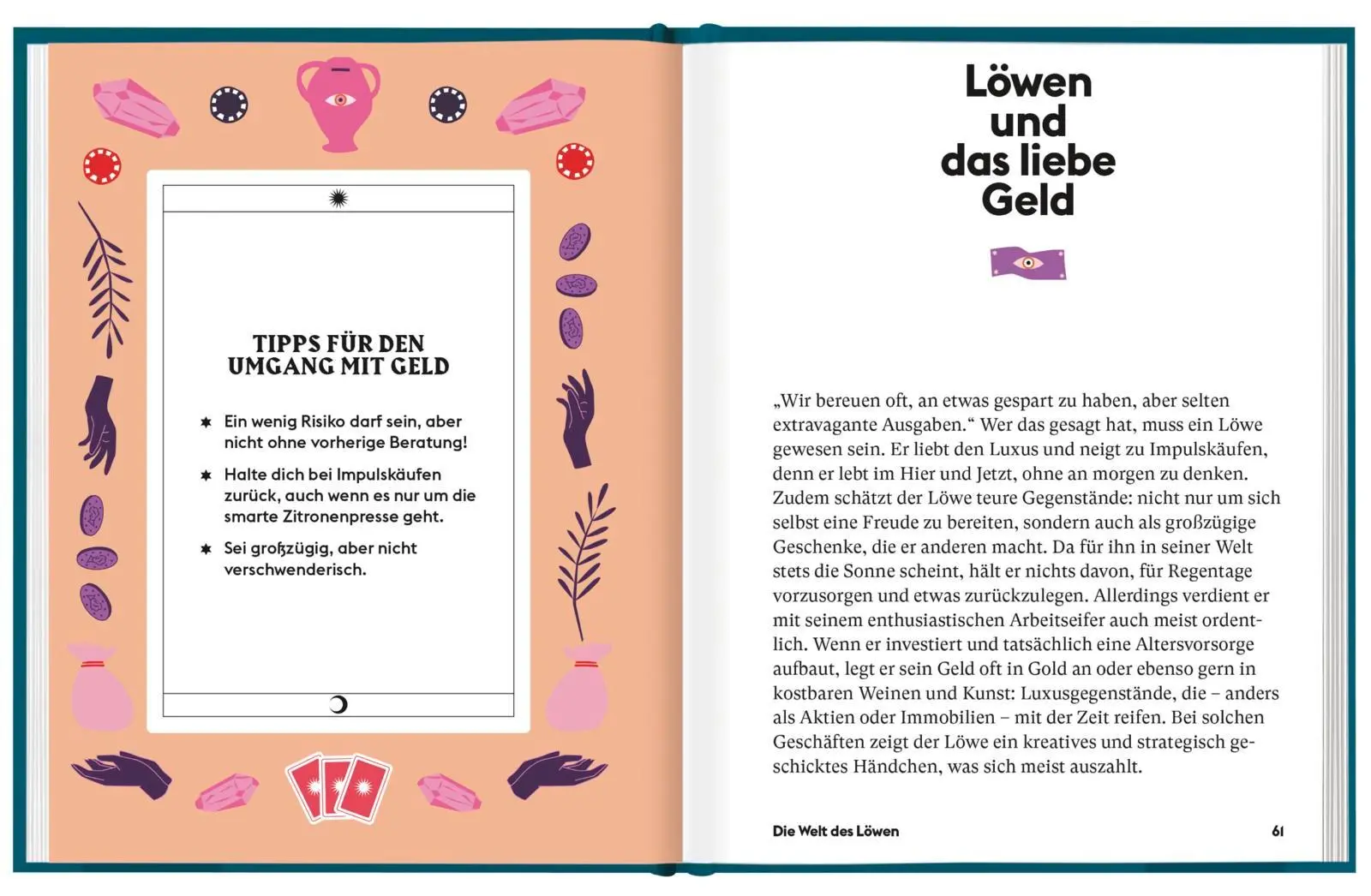 Bild: 9783848500895 | Löwe | Ein edles Geschenkbuch über die Kraft der Astrologie | Buch