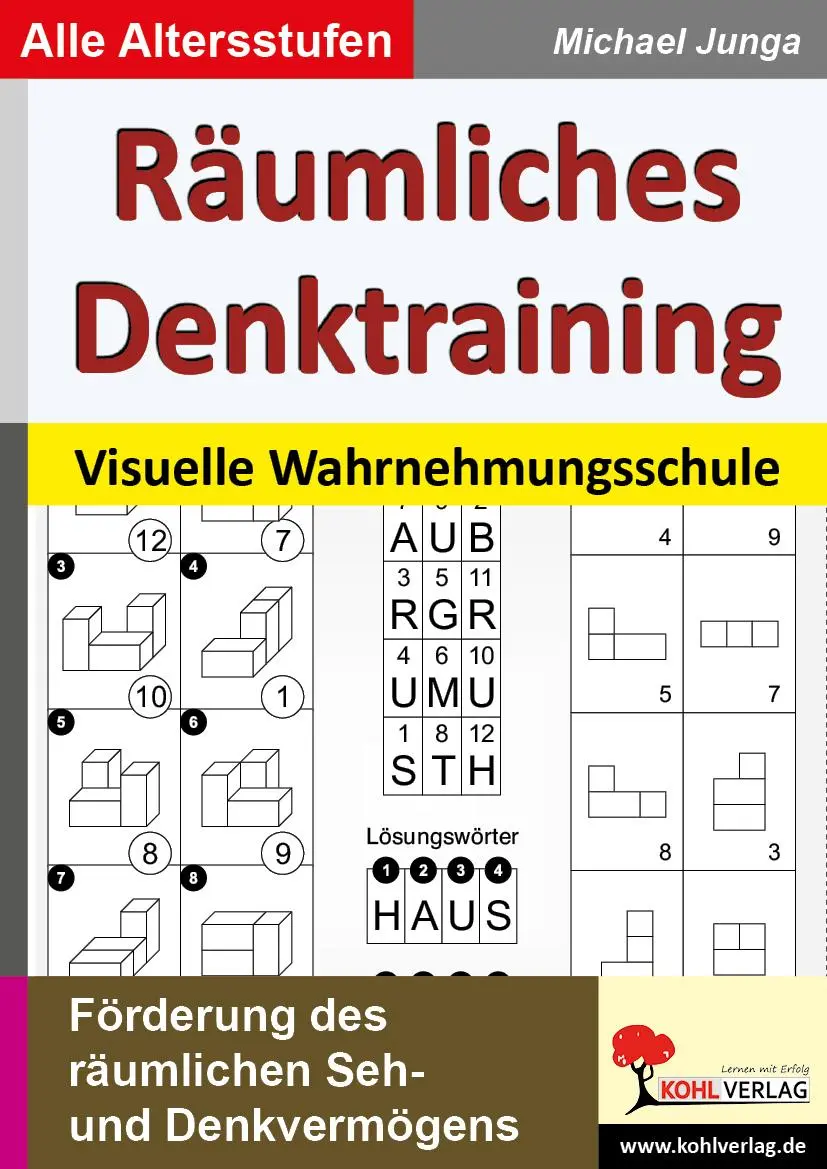 Cover: 9783866320895 | Räumliches Denktraining | Michael Junga | Broschüre | 40 S. | Deutsch