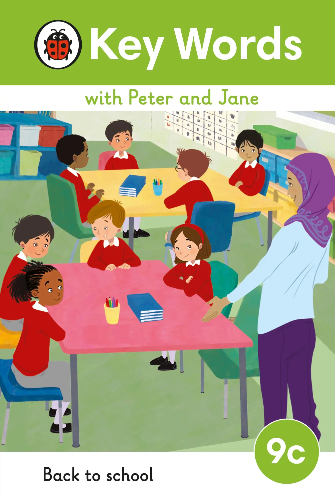 Cover: 9780241510995 | Key Words with Peter and Jane Level 9c - Back to School | Ladybird
