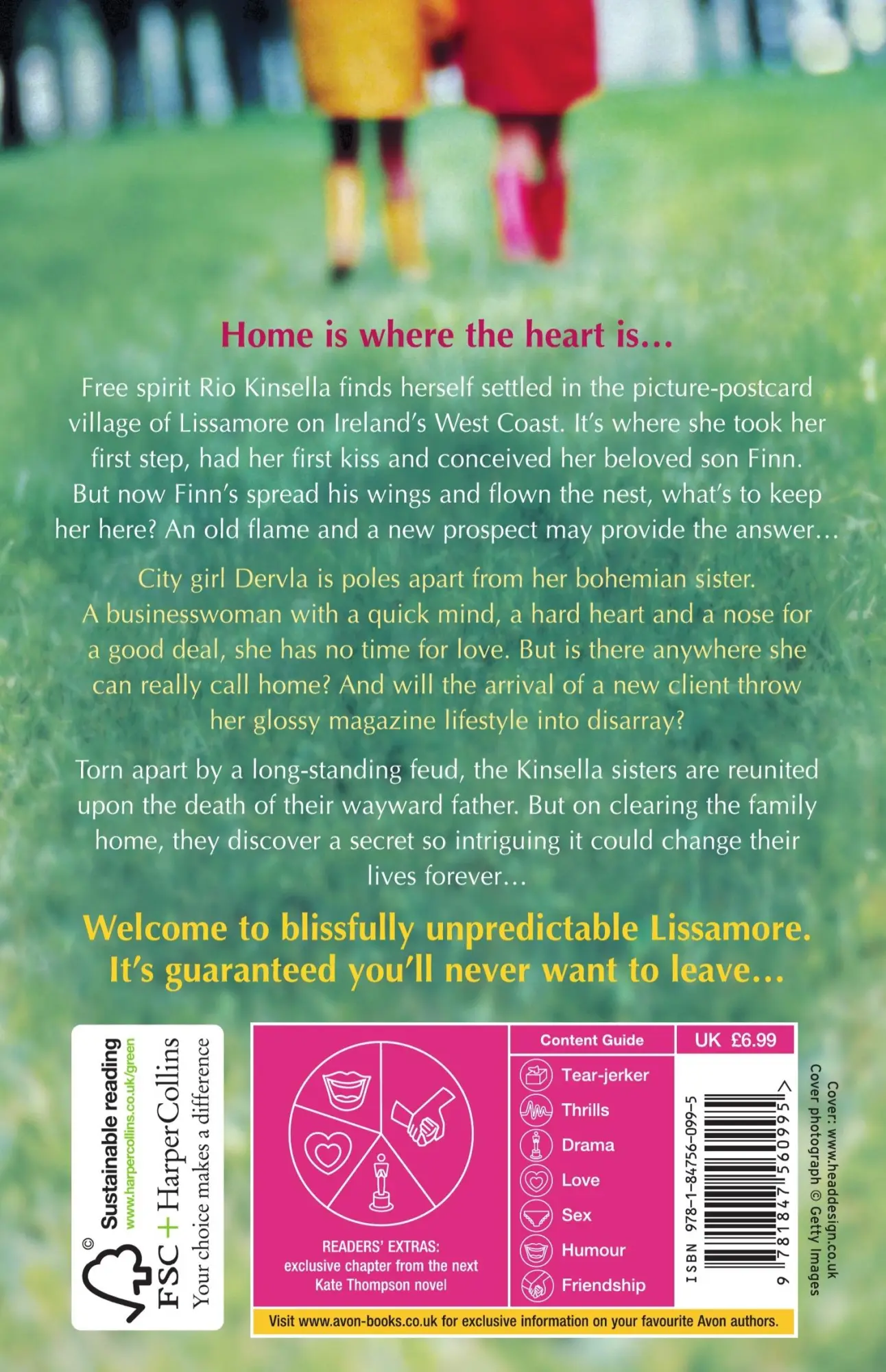 Rückseite: 9781847560995 | The Kinsella Sisters | Kate Thompson | Taschenbuch | Englisch | 2009