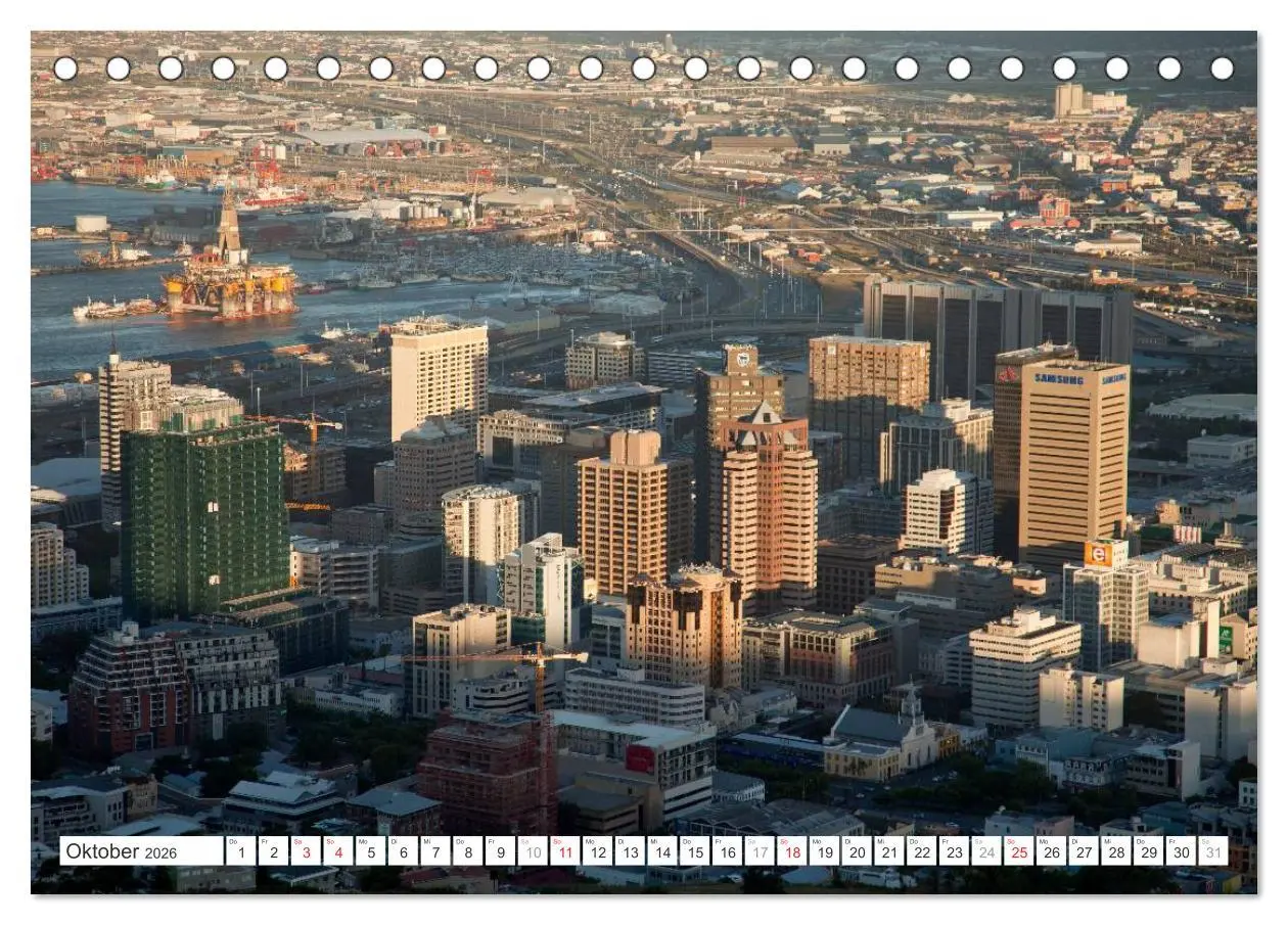 Bild: 9783457440995 | Südafrika - Kapstadt (Tischkalender 2026 DIN A5 quer), CALVENDO...