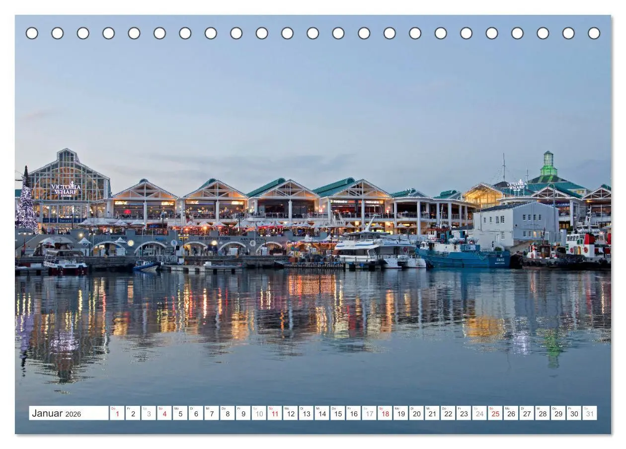 Bild: 9783457440995 | Südafrika - Kapstadt (Tischkalender 2026 DIN A5 quer), CALVENDO...