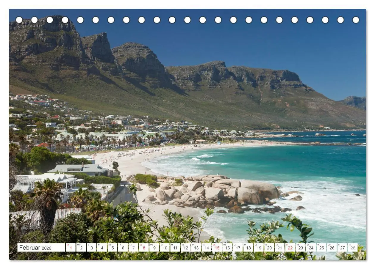 Bild: 9783457440995 | Südafrika - Kapstadt (Tischkalender 2026 DIN A5 quer), CALVENDO...