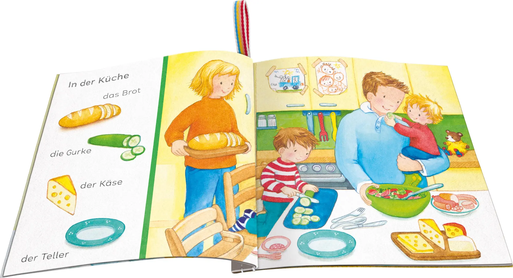 Bild: 9783473420995 | Mein Knuddel-Knautsch-Buch - Sachen suchen. Mein Zuhause | Gruber