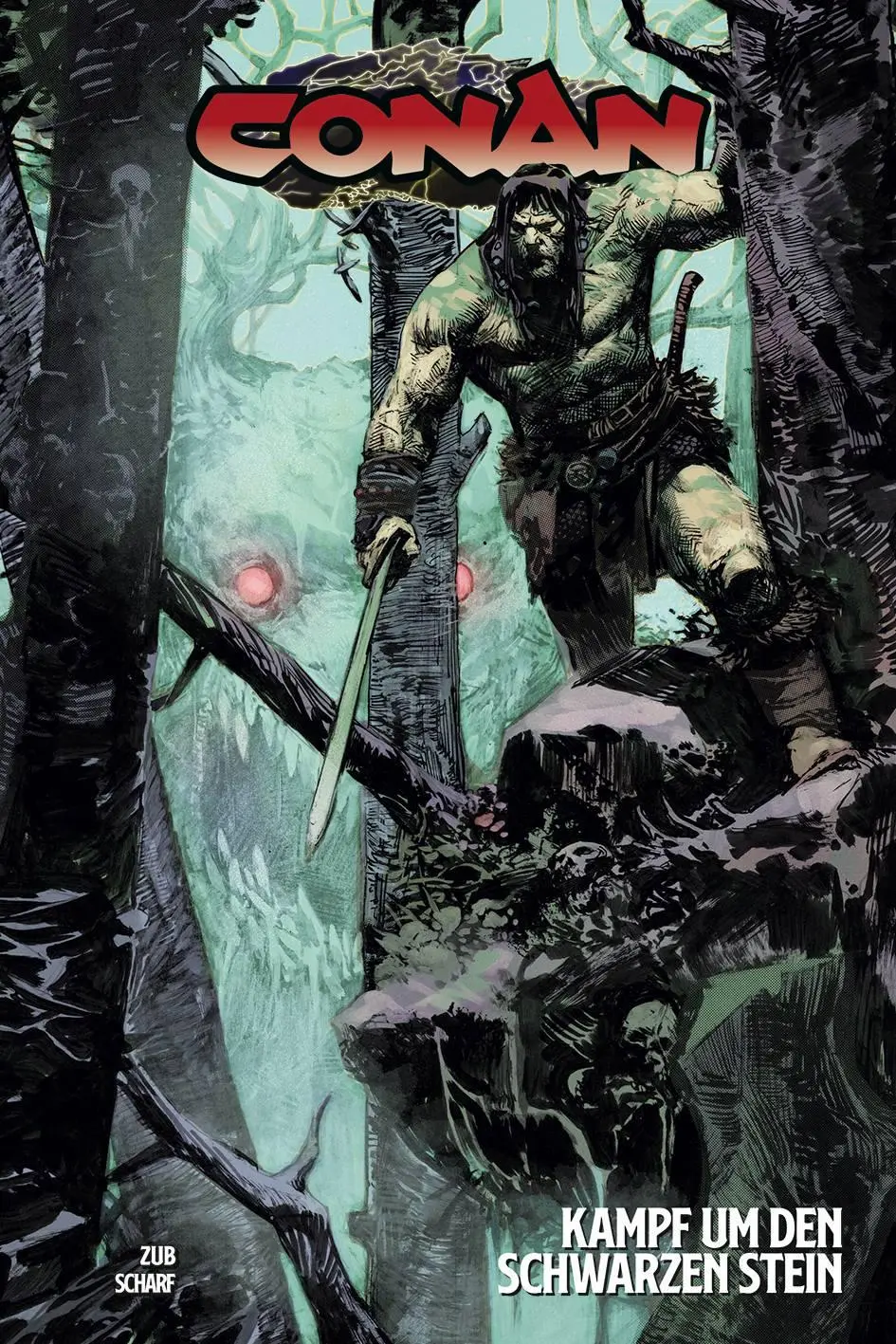 Cover: 9783741640995 | Conan: Kampf um den schwarzen Stein | Jim Zub (u. a.) | Taschenbuch