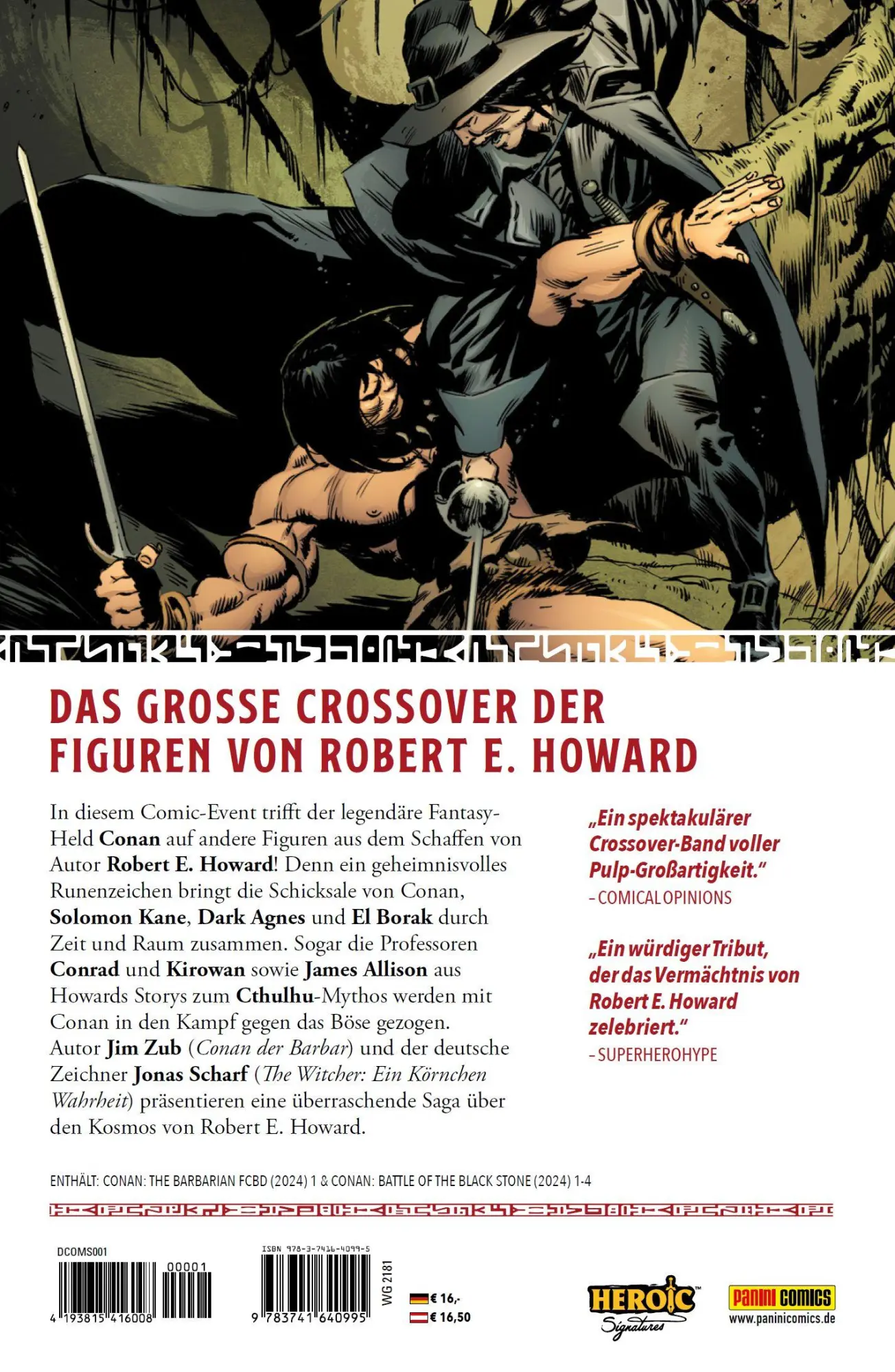 Rückseite: 9783741640995 | Conan: Kampf um den schwarzen Stein | Jim Zub (u. a.) | Taschenbuch