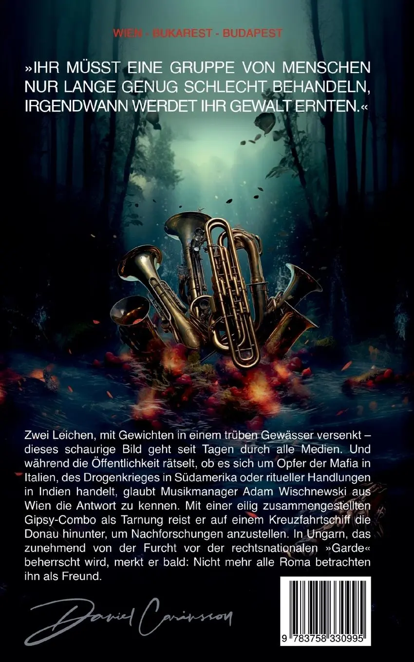 Rückseite: 9783758330995 | Goldregen | Danube after dark | Daniel Carinsson | Taschenbuch | 2024