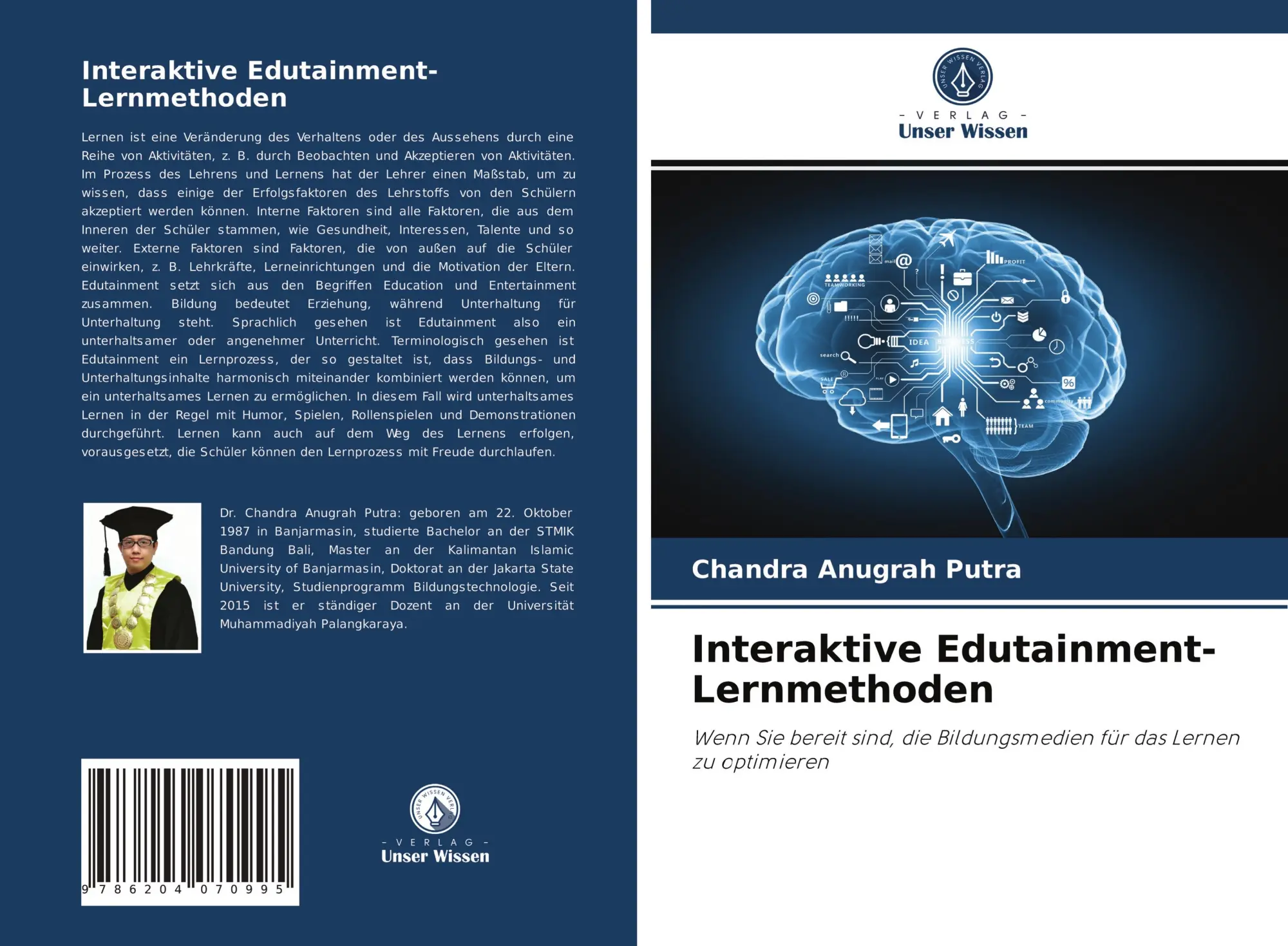 Cover: 9786204070995 | Interaktive Edutainment-Lernmethoden | Chandra Anugrah Putra | Buch