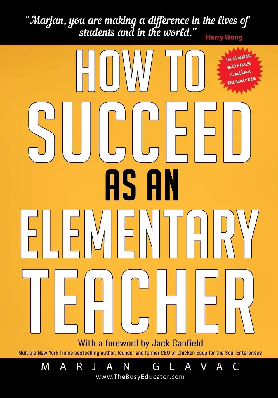 Cover: 9780968331095 | How to Succeed as an Elementary Teacher | Marjan Glavac | Taschenbuch