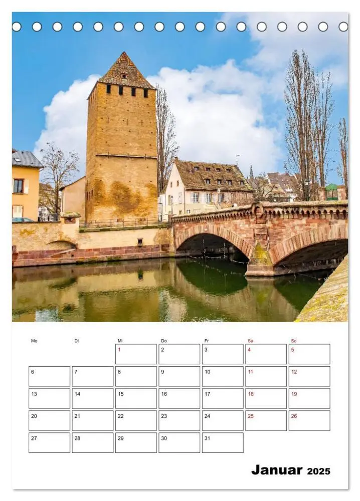 Bild: 9783435861095 | Elsass - Impressionen (Tischkalender 2025 DIN A5 hoch), CALVENDO...