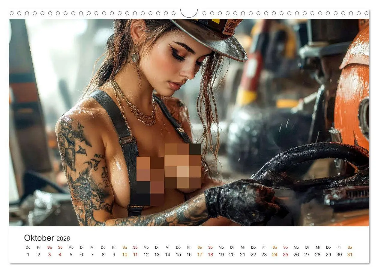 Bild: 9783457261095 | Feuerwehrfrauen - Feuer und Flamme (Wandkalender 2026 DIN A3 quer),...