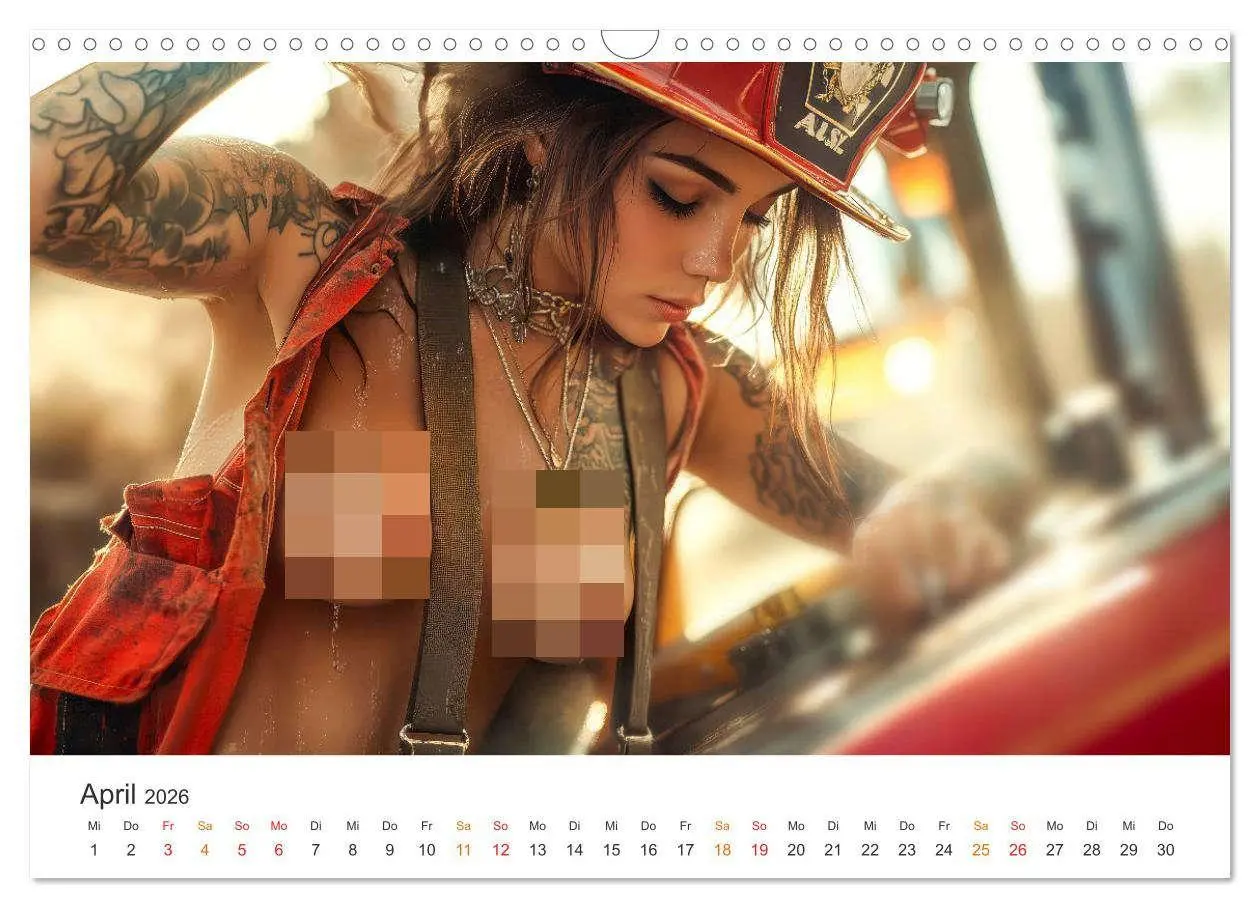 Bild: 9783457261095 | Feuerwehrfrauen - Feuer und Flamme (Wandkalender 2026 DIN A3 quer),...