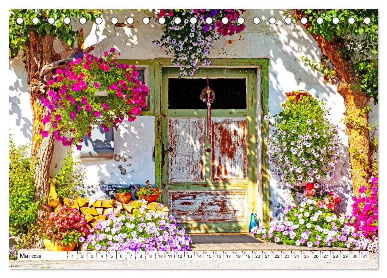 Bild: 9783457401095 | Tiroler Bauernhöfe Mal urig, mal feudal (Tischkalender 2026 DIN A5...