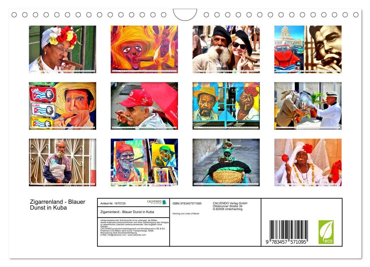Bild: 9783457571095 | Zigarrenland - Blauer Dunst in Kuba (Wandkalender 2026 DIN A4...