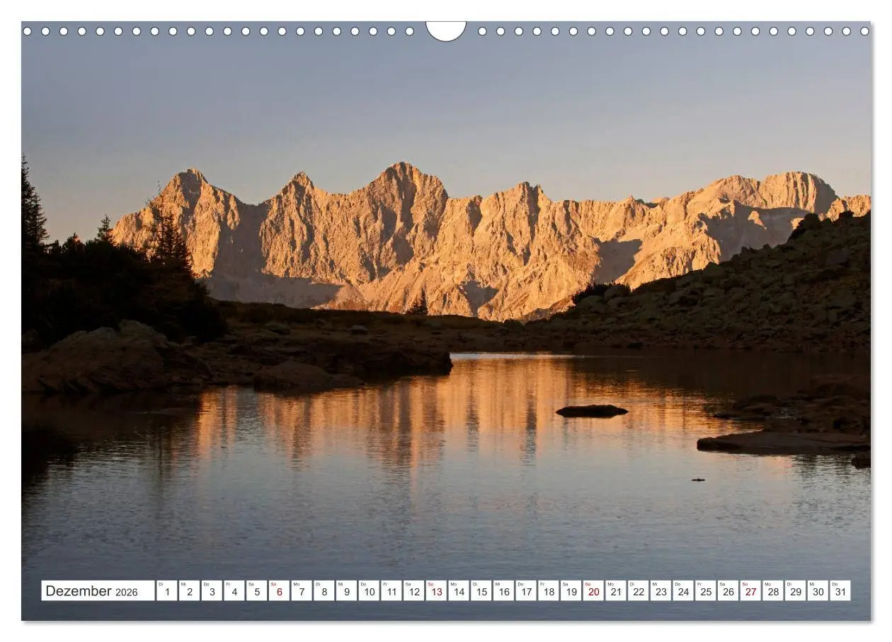 Bild: 9783457881095 | Ennstaler Bergseen in den Schladminger Tauern (Wandkalender 2026...