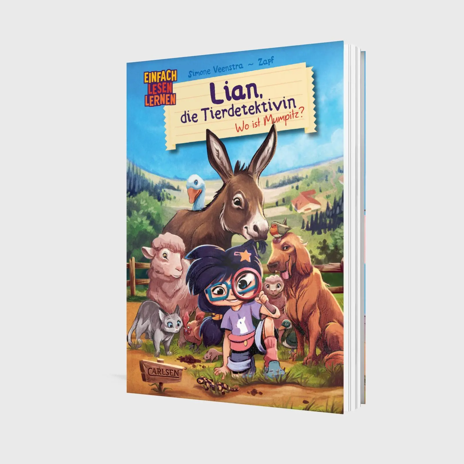 Bild: 9783551691095 | Lian, die Tierdetektivin 1: Wo ist Mumpitz? | Simone Veenstra | Buch