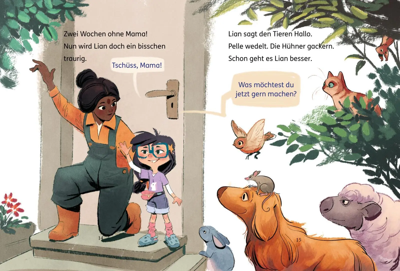 Bild: 9783551691095 | Lian, die Tierdetektivin 1: Wo ist Mumpitz? | Simone Veenstra | Buch