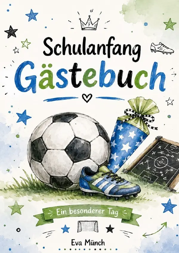 Cover: 9783565481095 | Gästebuch Schulanfang Thema Fußball | Eva Münch | Taschenbuch | 108 S.