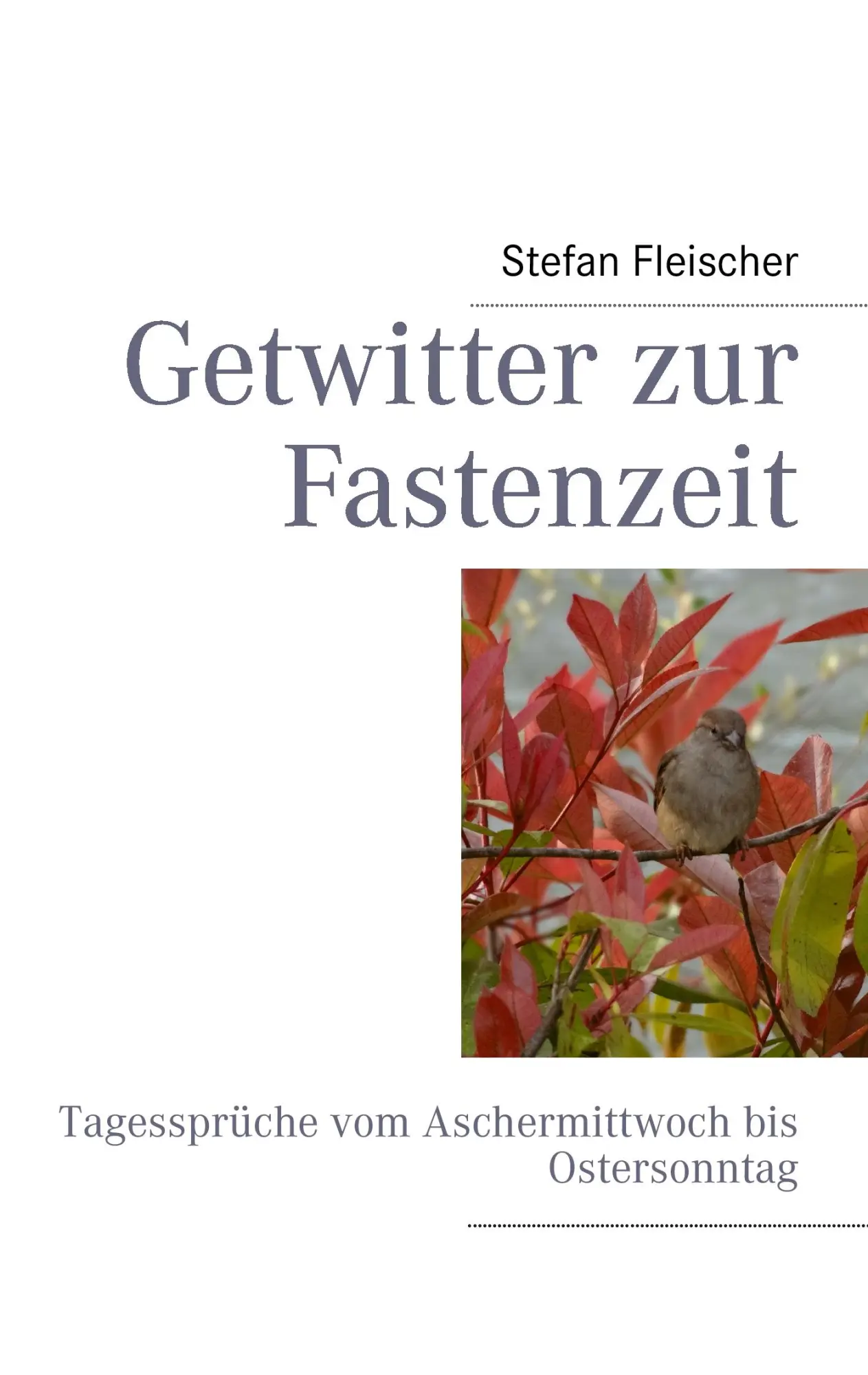 Cover: 9783732241095 | Getwitter zur Fastenzeit | Stefan Fleischer | Taschenbuch | 56 S.