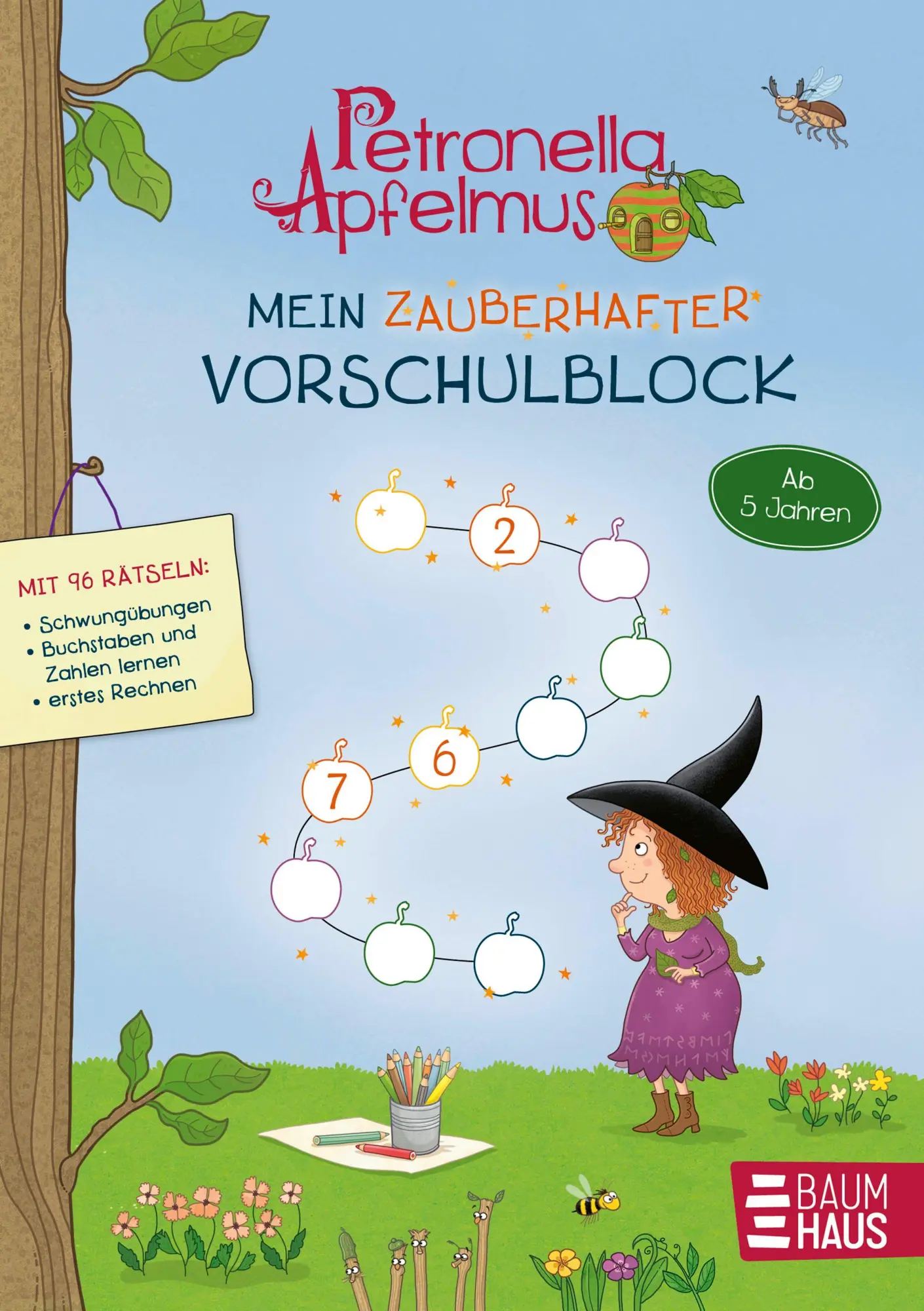 Cover: 9783833911095 | Petronella Apfelmus - Mein zauberhafter Vorschulblock | Sabine Städing