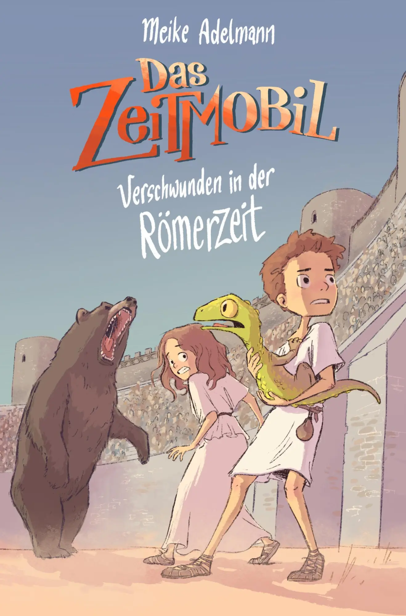 Cover: 9783910511095 | Das Zeitmobil | Verschwunden in der Römerzeit | Meike Adelmann | Buch