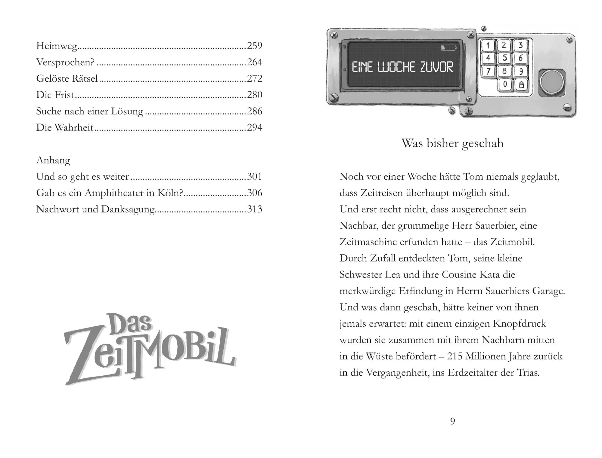 Bild: 9783910511095 | Das Zeitmobil | Verschwunden in der Römerzeit | Meike Adelmann | Buch