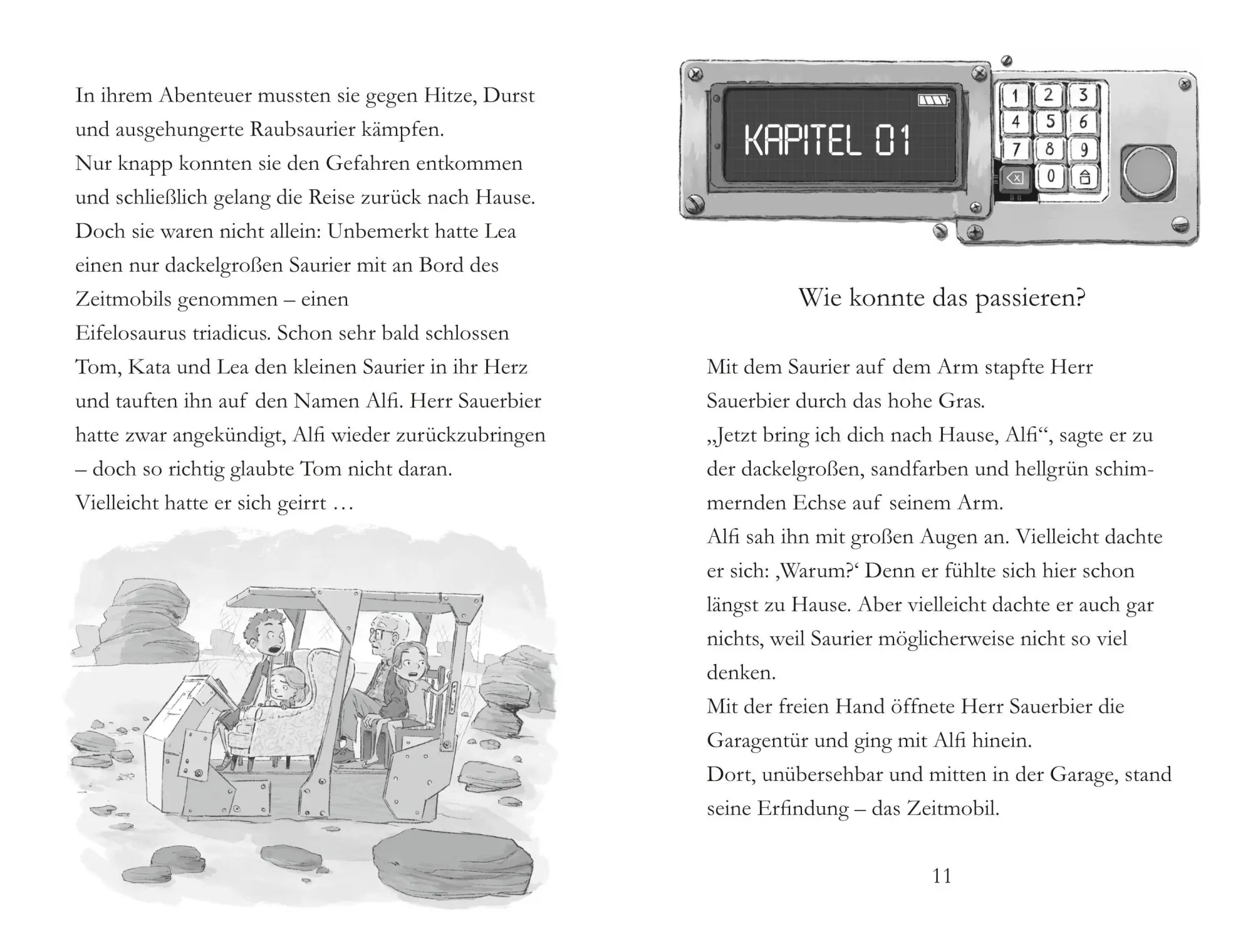 Bild: 9783910511095 | Das Zeitmobil | Verschwunden in der Römerzeit | Meike Adelmann | Buch