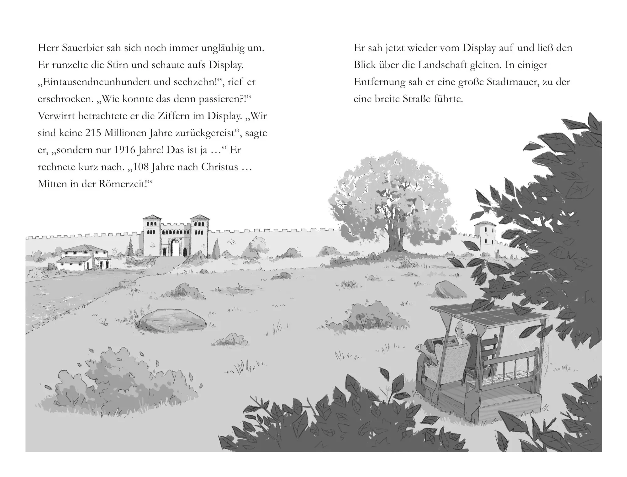 Bild: 9783910511095 | Das Zeitmobil | Verschwunden in der Römerzeit | Meike Adelmann | Buch