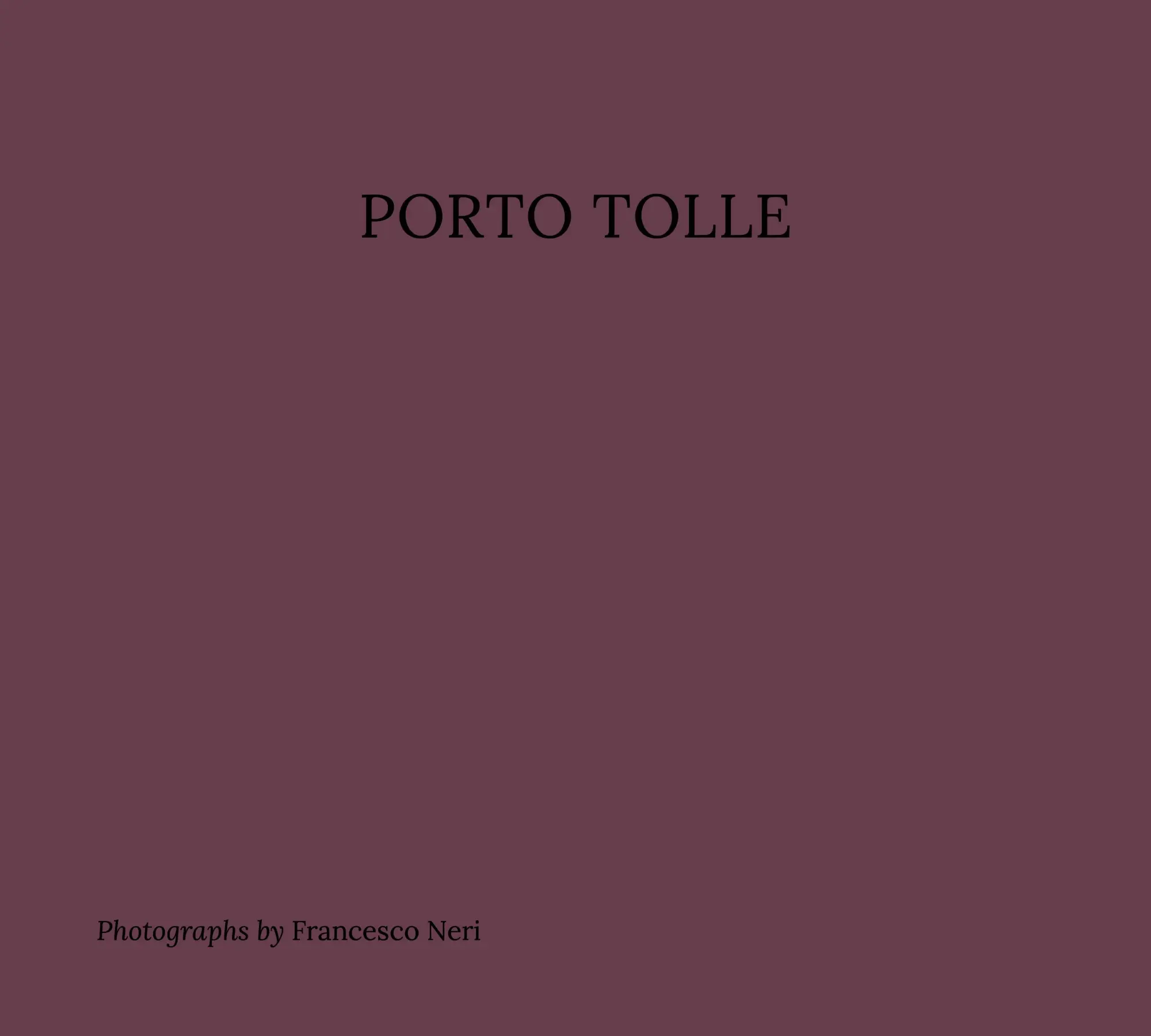 Cover: 9783960701095 | Francesco Neri Porto Tolle | Jean-Paul Deridder | Broschüre | 36 S.