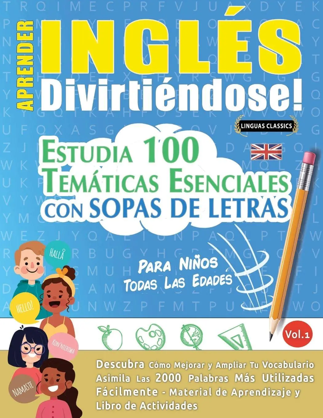 Cover: 9798896701095 | APRENDER INGLÉS DIVIRTIÉNDOSE! - PARA NIÑOS | Linguas Classics | Buch